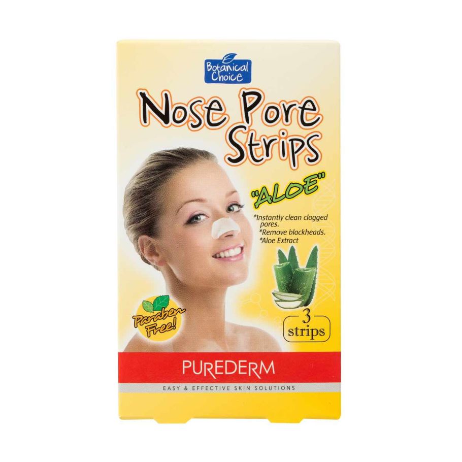 Purederm Botanical Choice Nose Pore Strips - Aloe