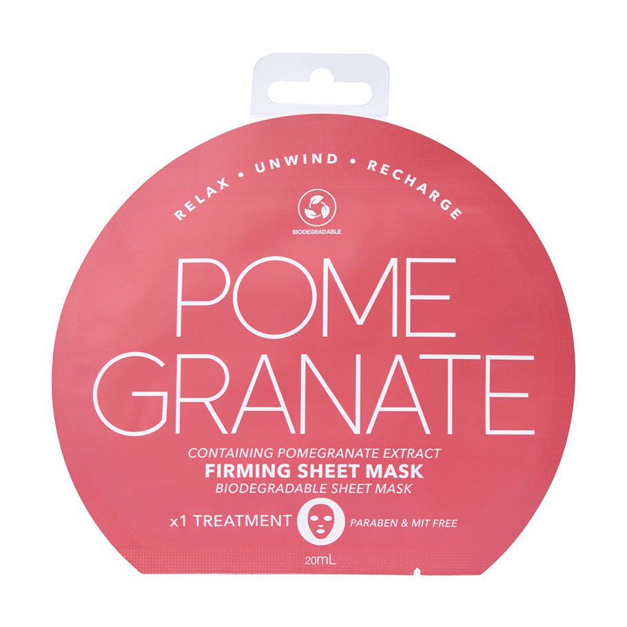 Firming Sheet Mask - Pomegranate Extract