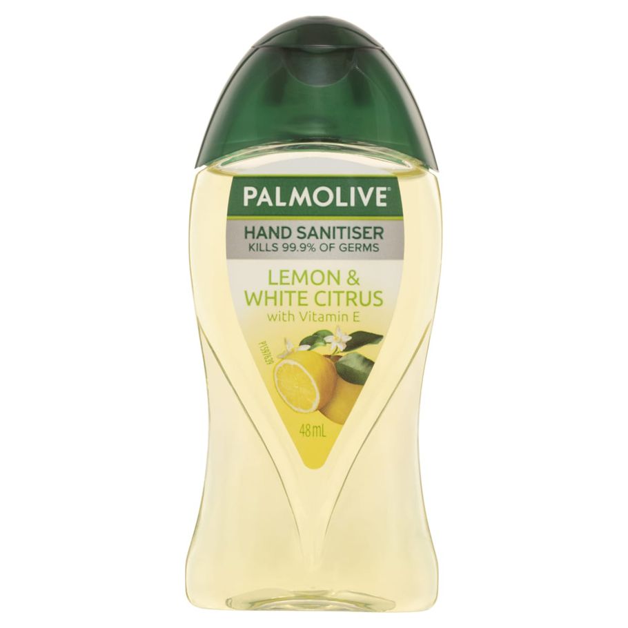 Palmolive Limited Edition Hand Sanitiser 48ml - Lemon & White Citrus