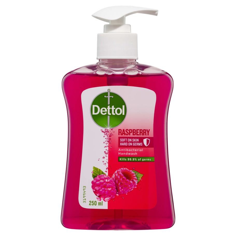 Dettol Liquid Hand Wash 250ml - Raspberry Fragrance