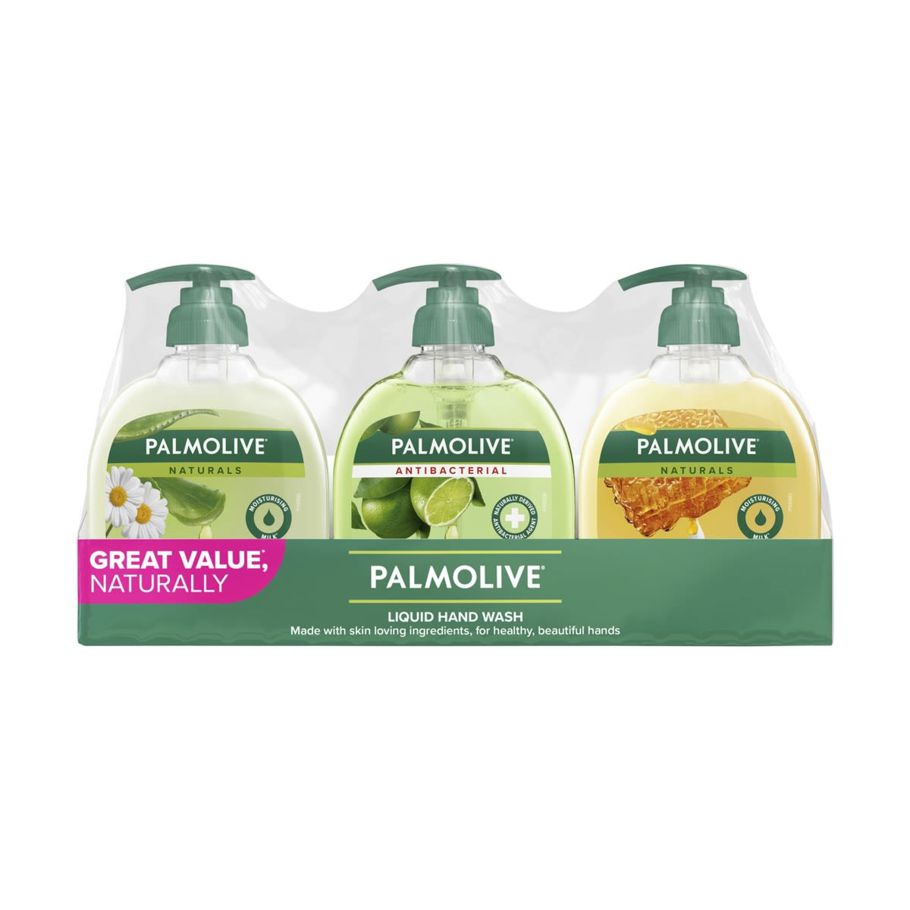 Palmolive 3 Pack Liquid Hand Wash 250ml
