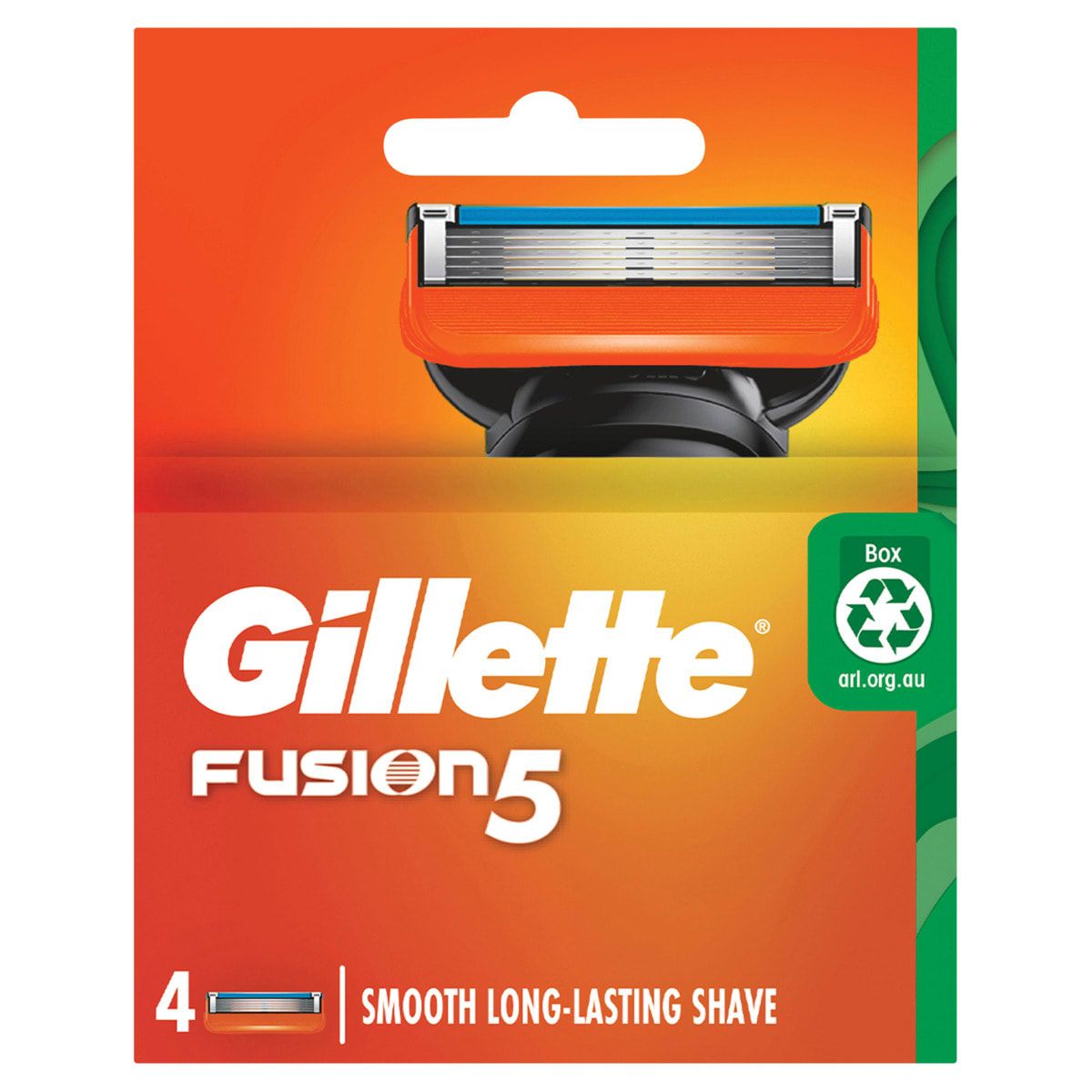 4 Pack Gillette Fusion5 Razor Blade Cartridges