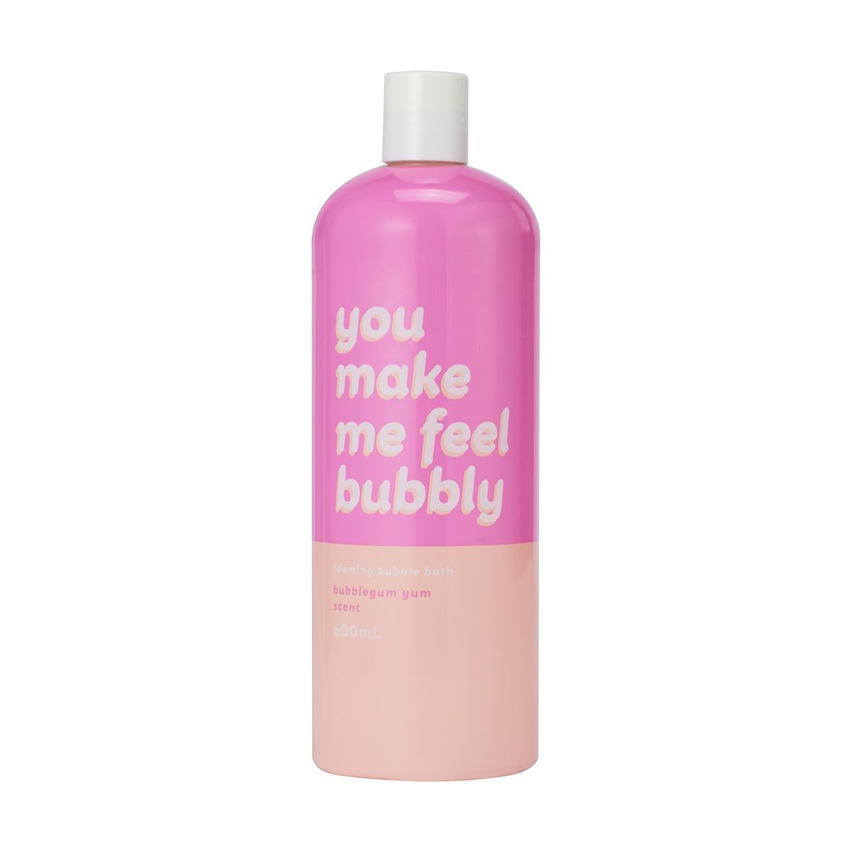 You Make Me Feel Bubbly Foaming Bubble Bath 600ml - Bubblegum Yum Scent