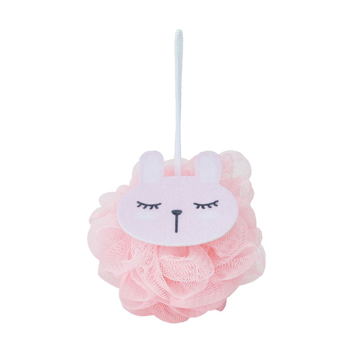 Kids Novelty Bath Puff - Bunny