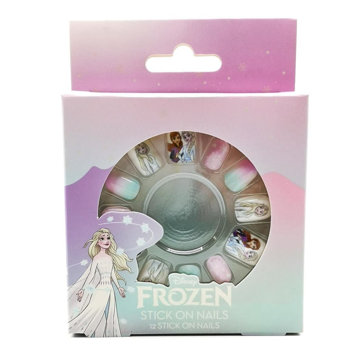 Disney Frozen 12 Pack Stick On Nails - Elsa