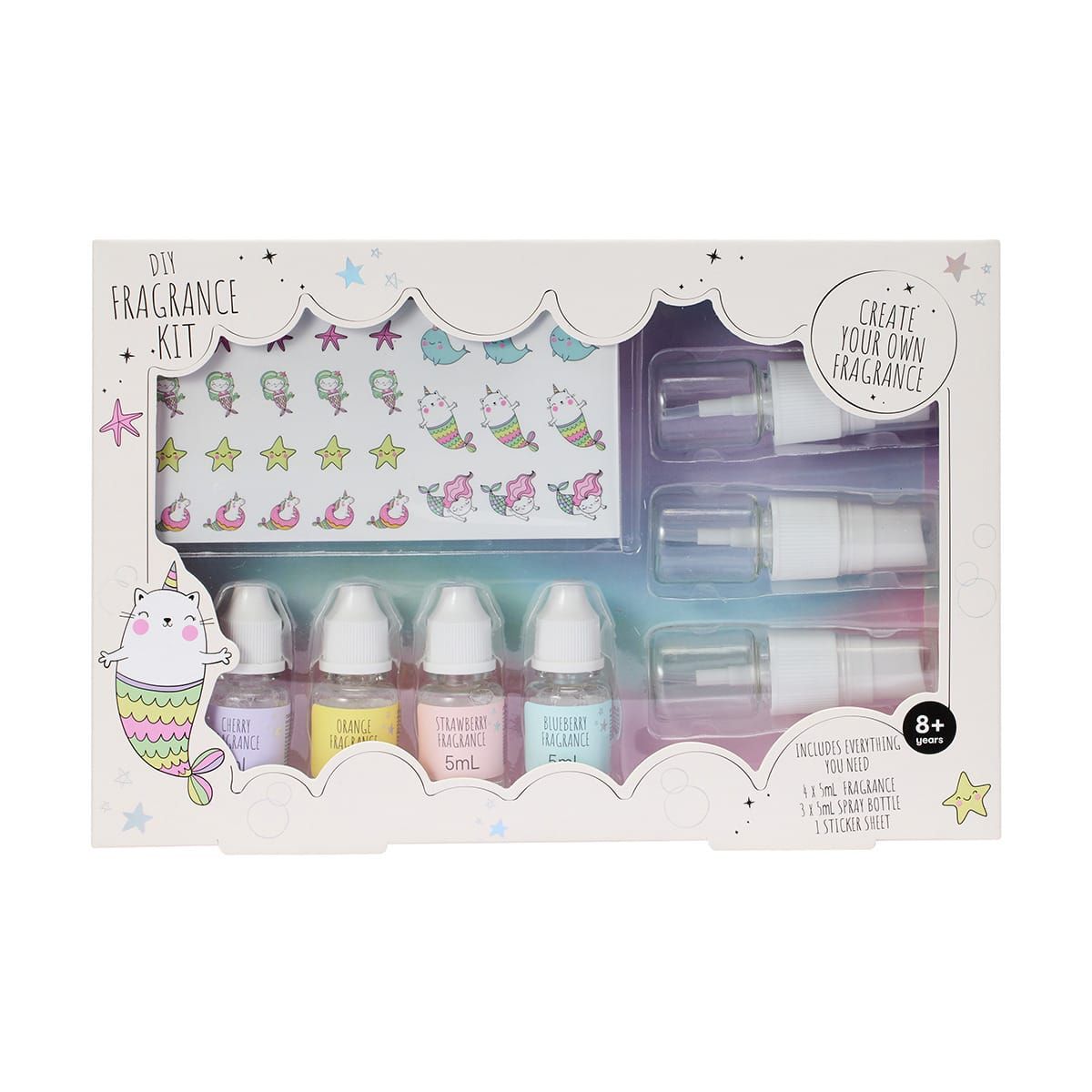 DIY Fragrance Kit - Cherry, Strawberry, Blueberry and Orange Fragrance