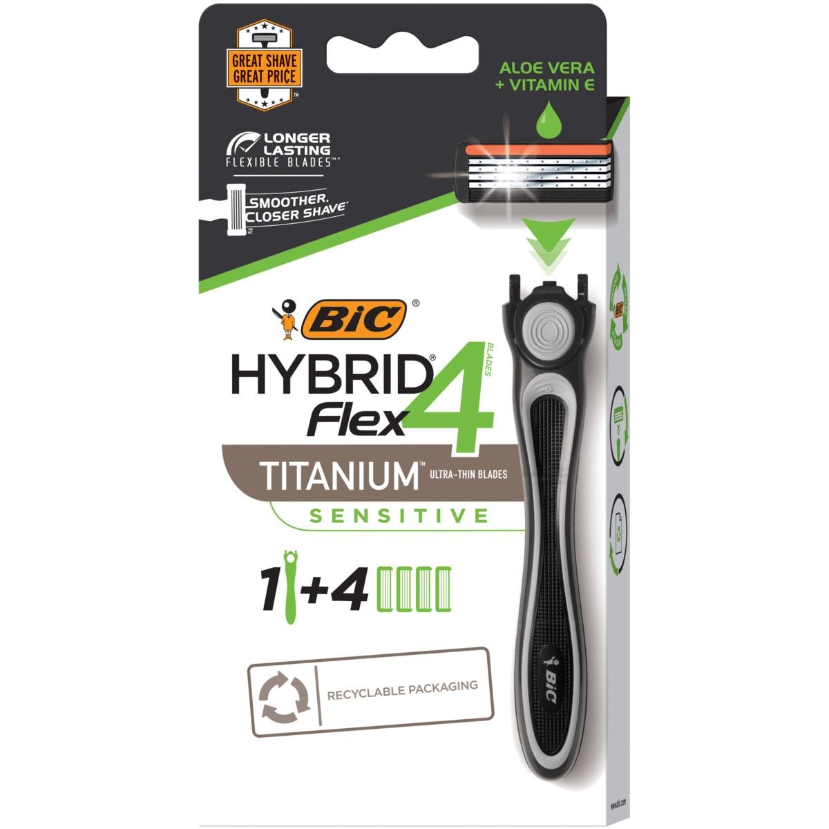BIC Hybrid Flex 4 Razor