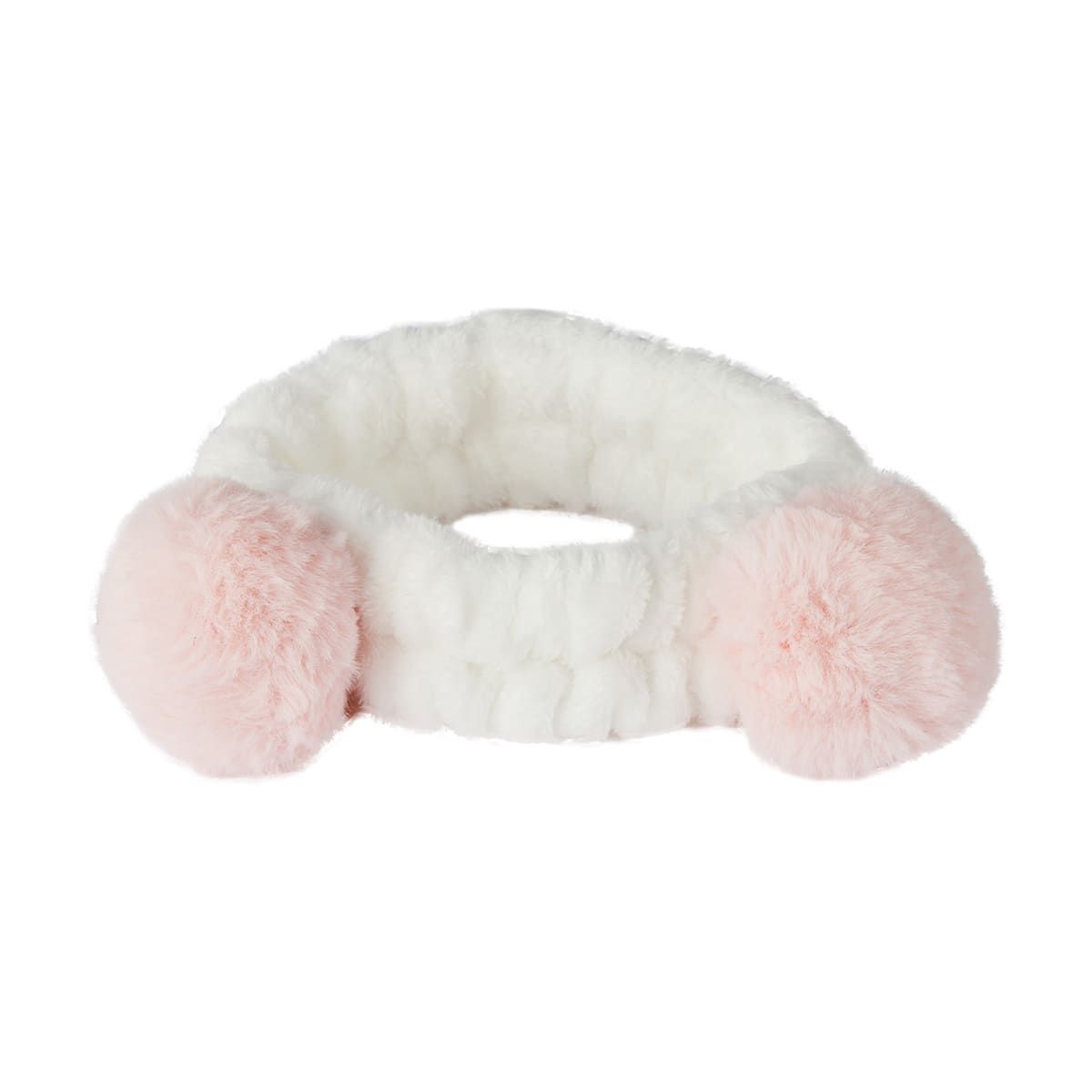 Kids Fluffy Headband with Pom Poms