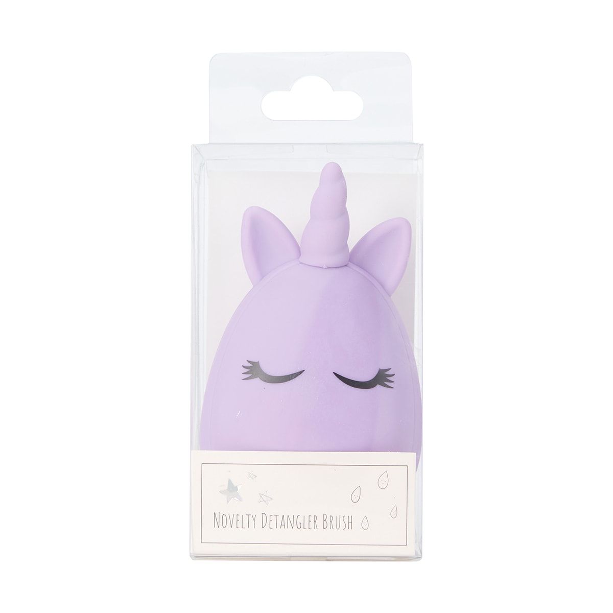 Novelty Detangler Hair Brush - Unicorn