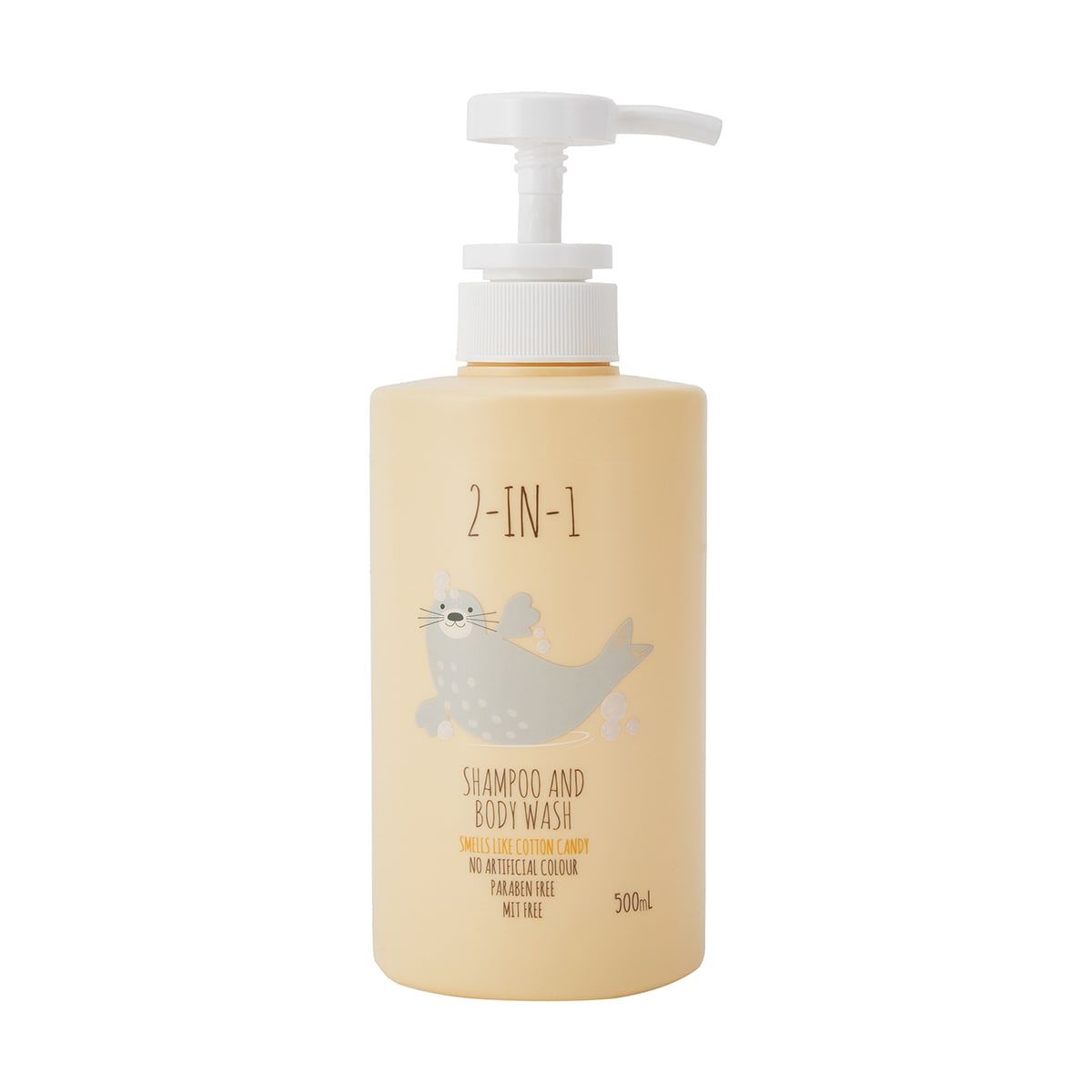 2-in-1 Shampoo and Body Wash 500ml