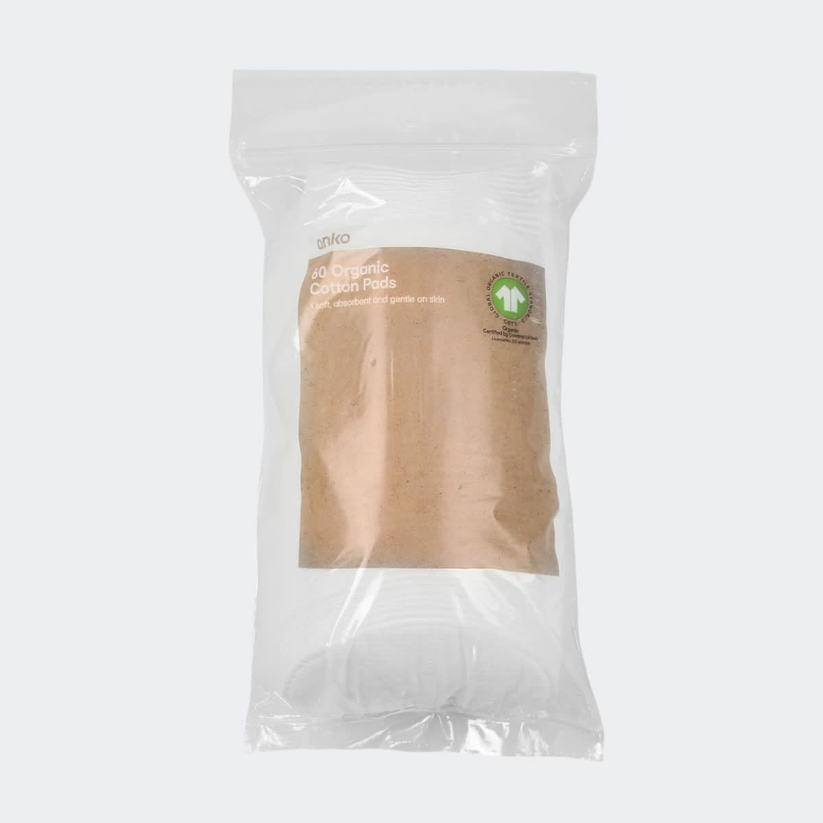 60 Pack Organic Cotton Pads