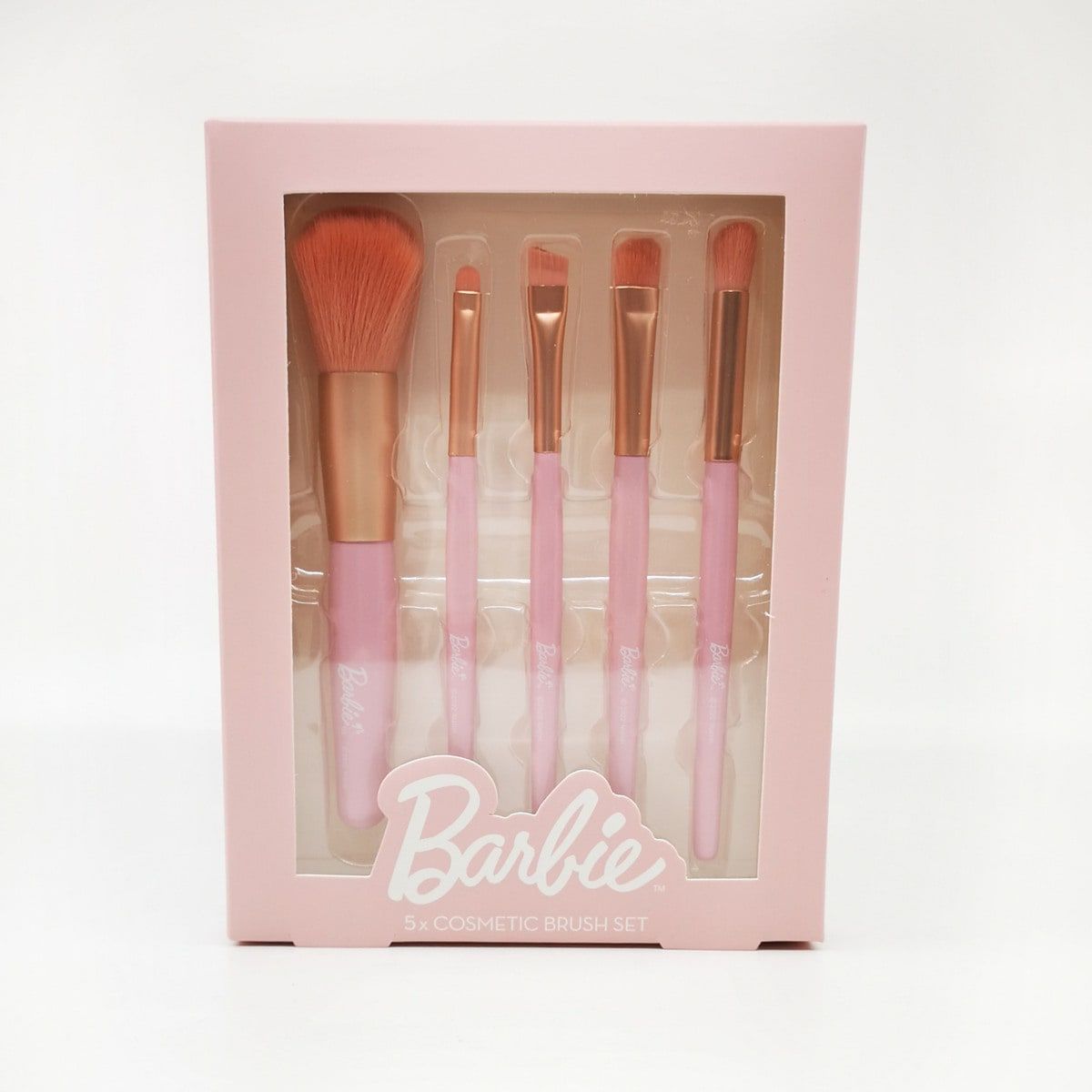 Barbie Cosmetic 5 Piece Brush Set
