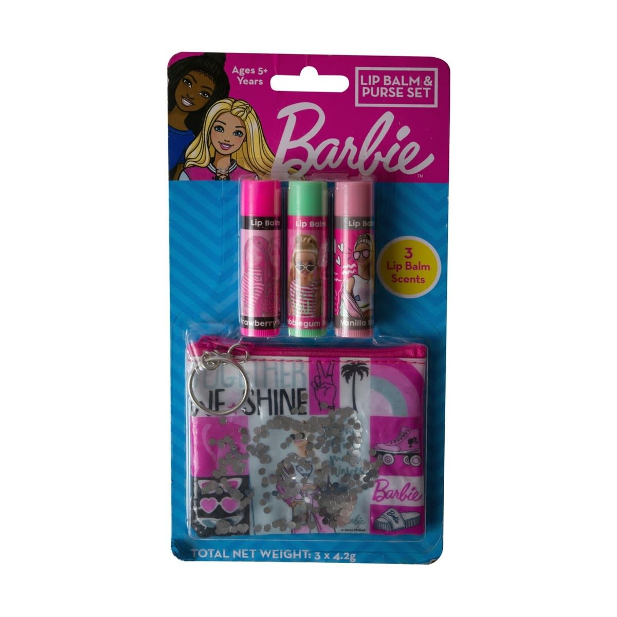 Barbie Lip Balm and Purse Set