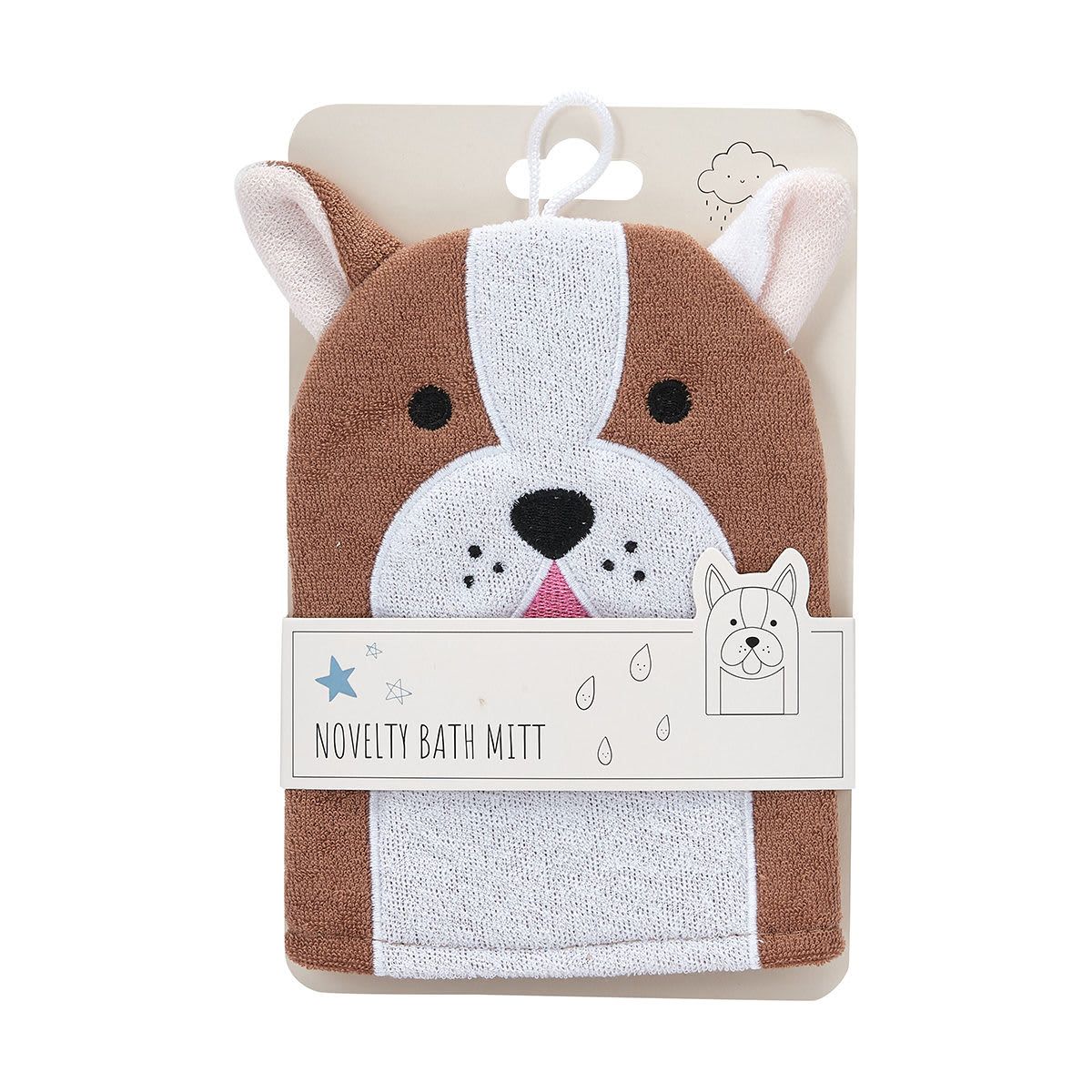 Novelty Bath Mitt - Puppy