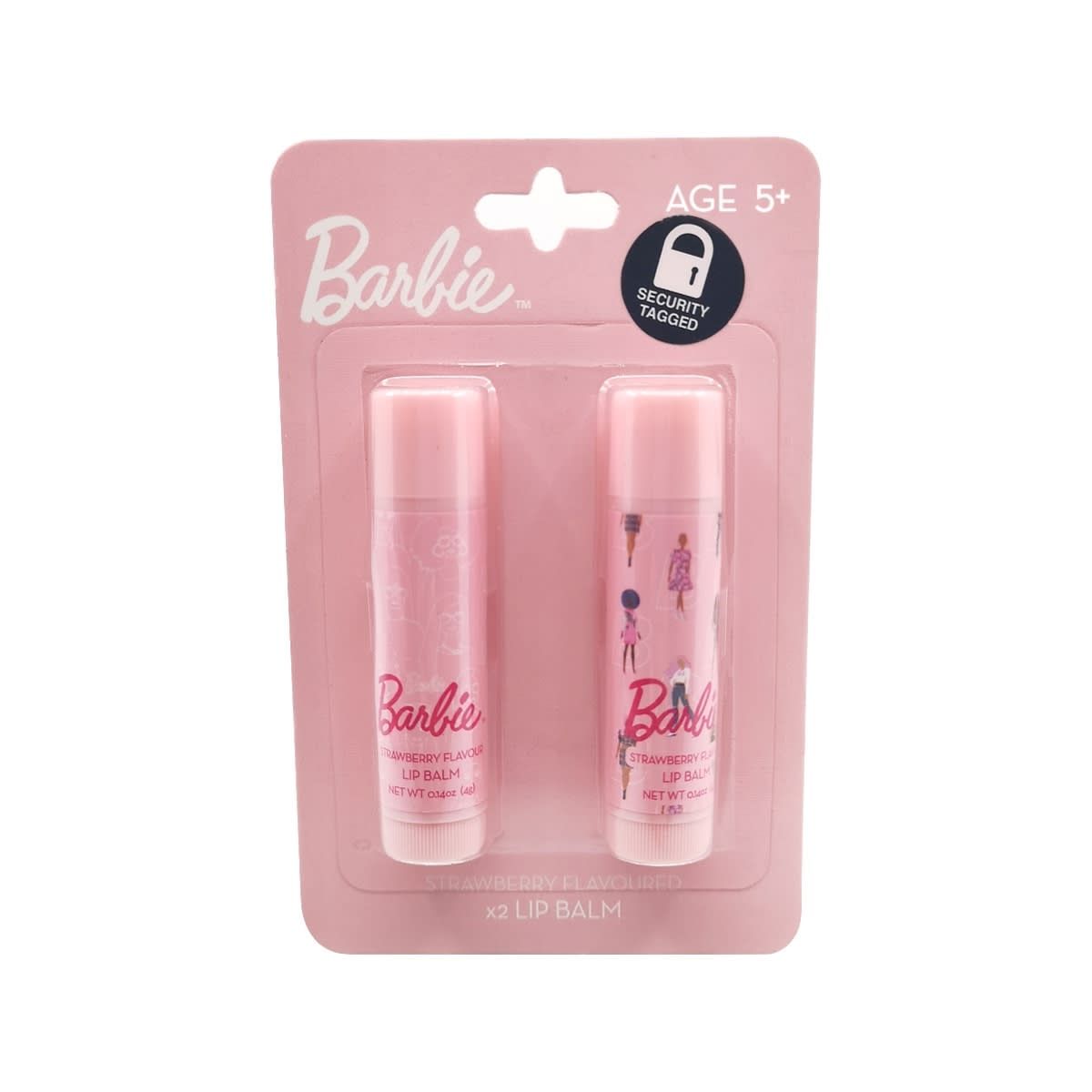 Barbie Strawberry Flavour Lip Balm Duo
