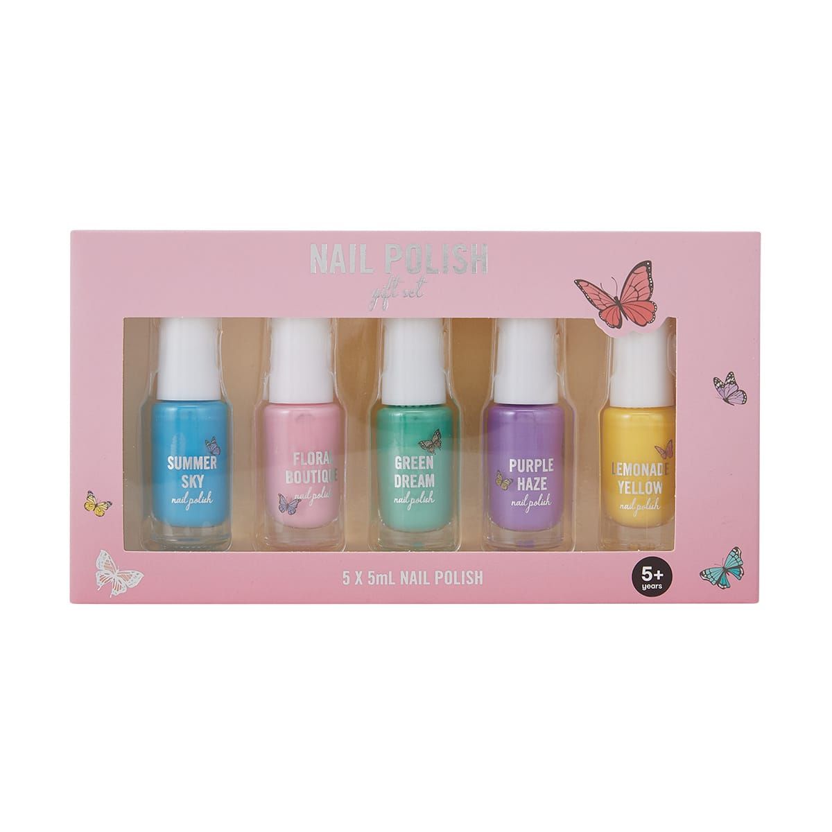 5 Pack Nail Polish Gift Set