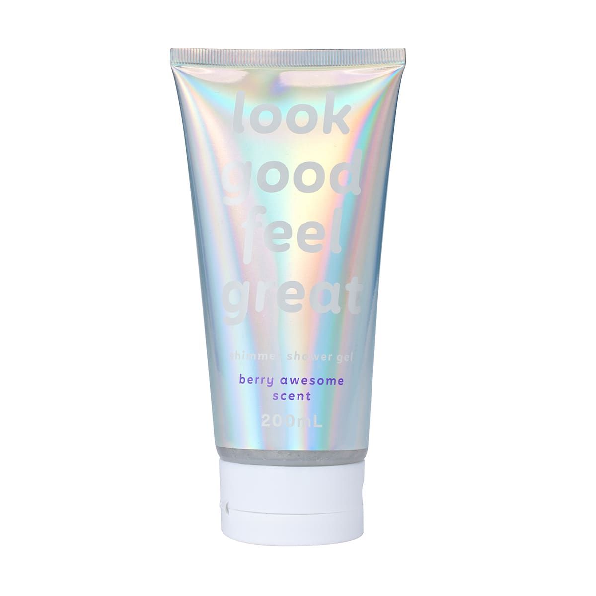 Look Good Feel Great Shimmer Shower Gel 200ml - Berry Awesome Scent