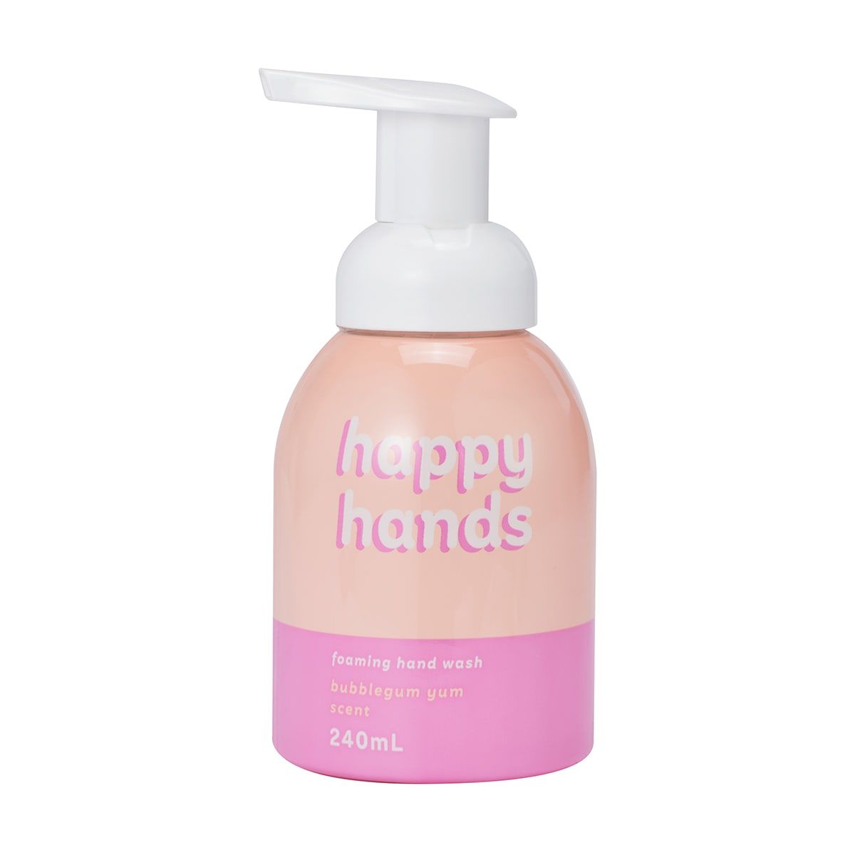 Happy Hands Foaming Hand Wash 240ml - Bubblegum Yum Scent