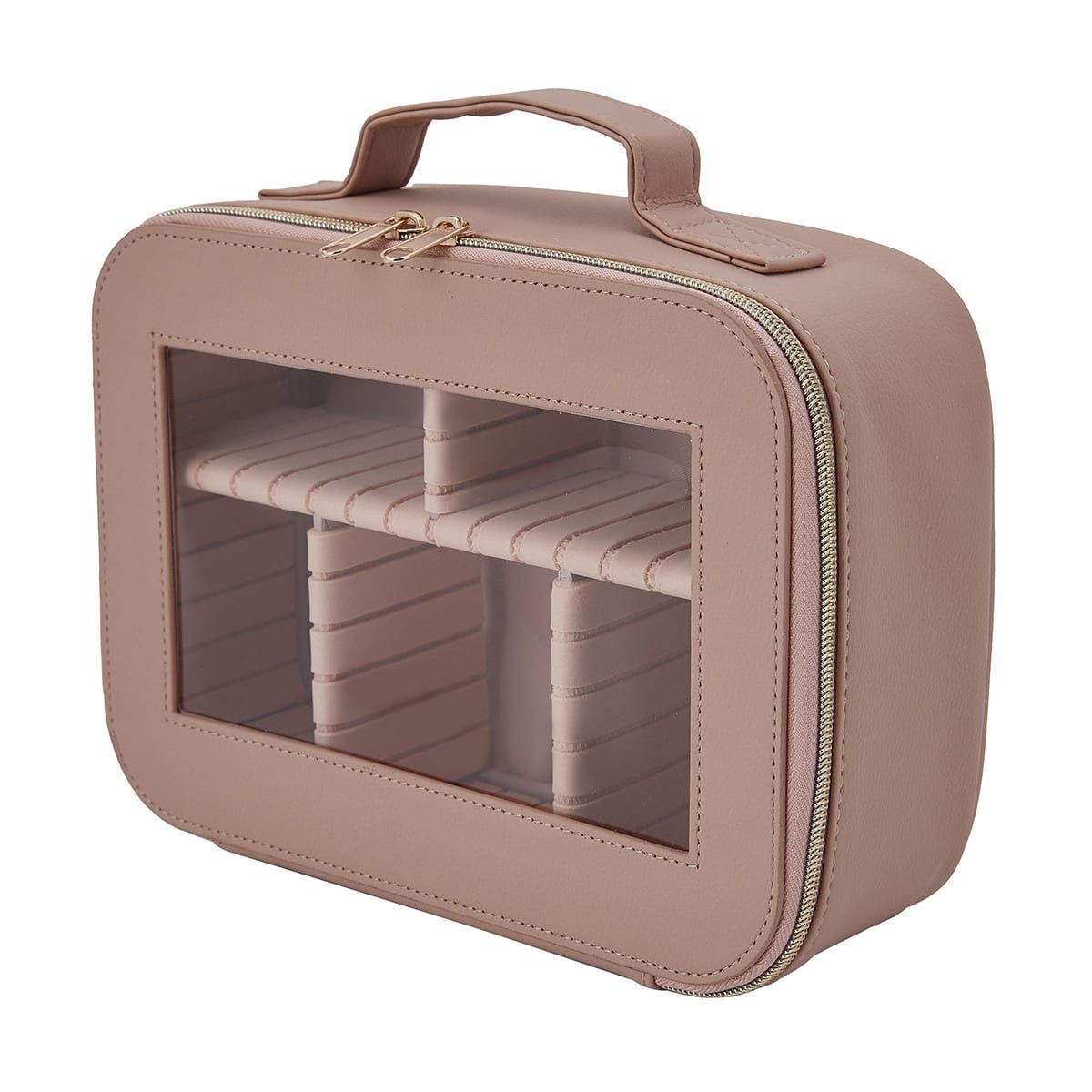 OXX Cosmetics Makeup Organiser - Nude, Small