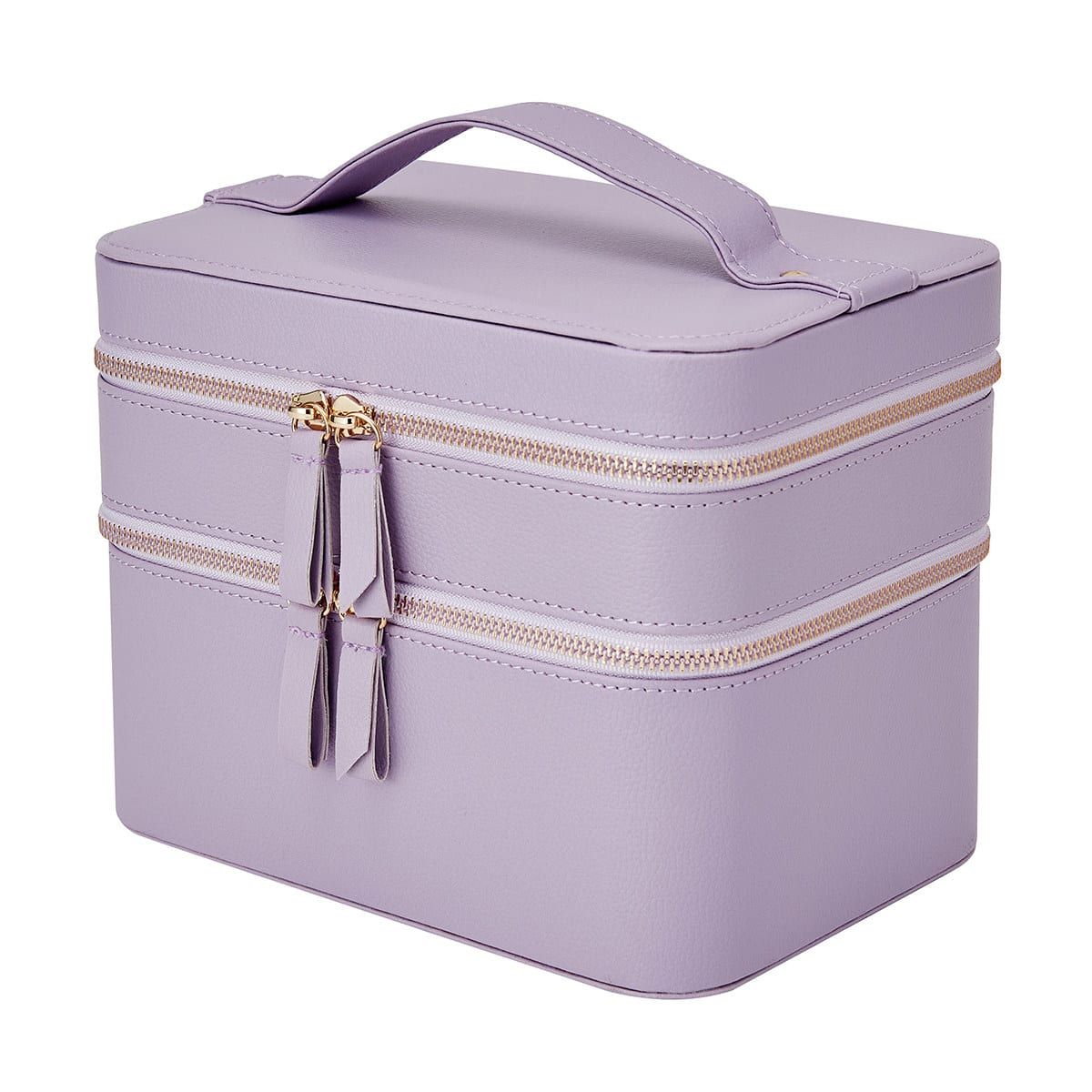 OXX Cosmetics Double Tier Makeup Organiser - Purple