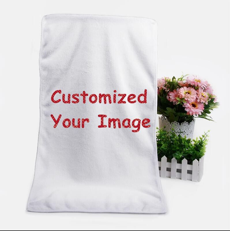 1PCS New Pattern Fashion Customized Anime Bath Towels Handkerchief Soft Face Towel Cartoon Washcloth Unisex