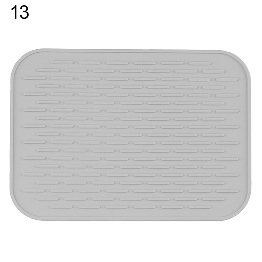 Kitchen Silicone Heat Resistant Table Mat Non-slip Pot Pan Holder Pad Cushion