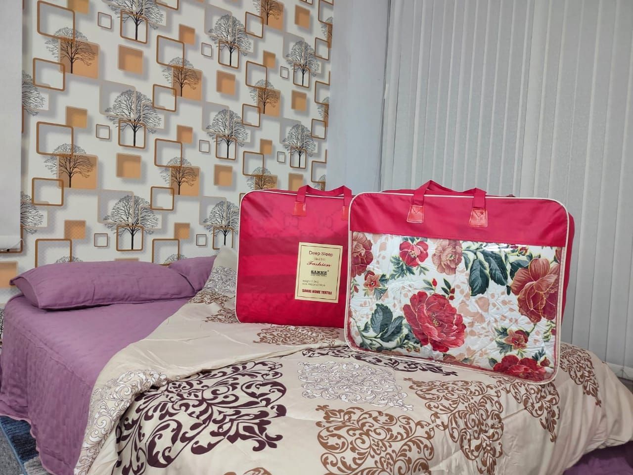 Comforter Bed Sheet Multi Color
