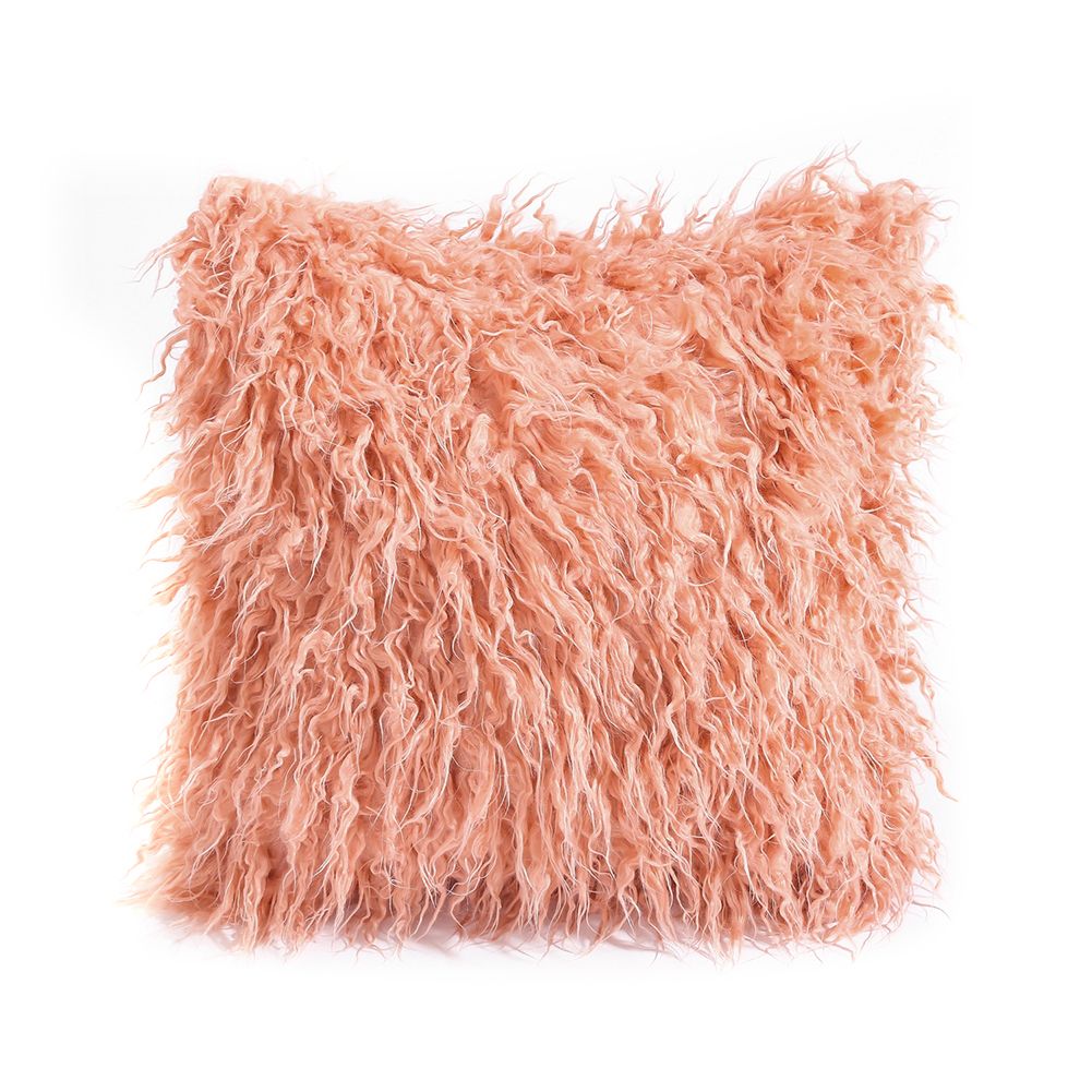 45x45cm Plush Furry Cushion Cover Throw Pillow Case Home Bed Room Sofa Decor