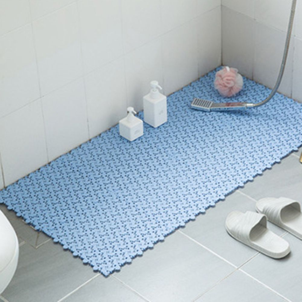 Anti-Slip Shower Bath Mat sage Carpet Home Bathroom Toilet Cushion Cover