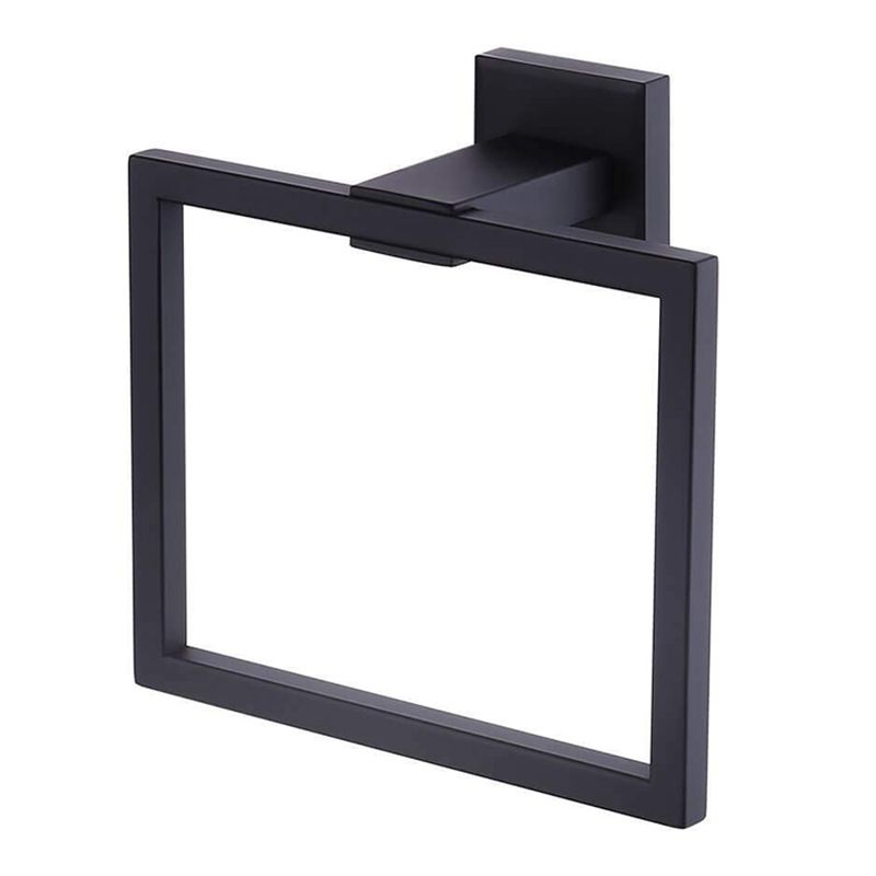 304 Stainless Steel Toilet Paper Holder Storage Bathroom Towel Dispenser Paper Roll Holder Modern Square Wall-Mounted Towel Rack