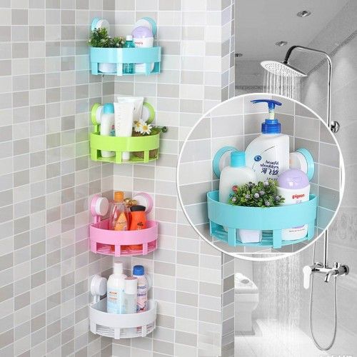 Corner Triangle Shelf Bathroom Kitchen Storage Rack