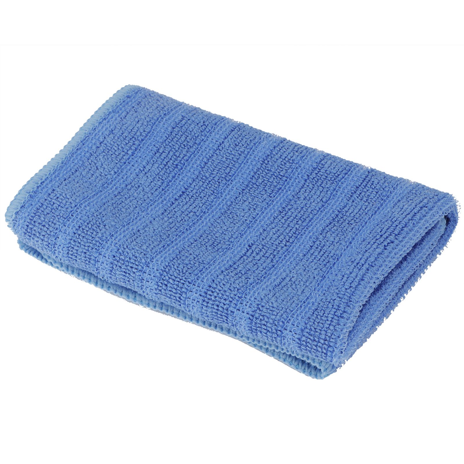 10Pcs Blue Clean Towel Square Soft Microfiber Home Kitchen Cleaning Supplies