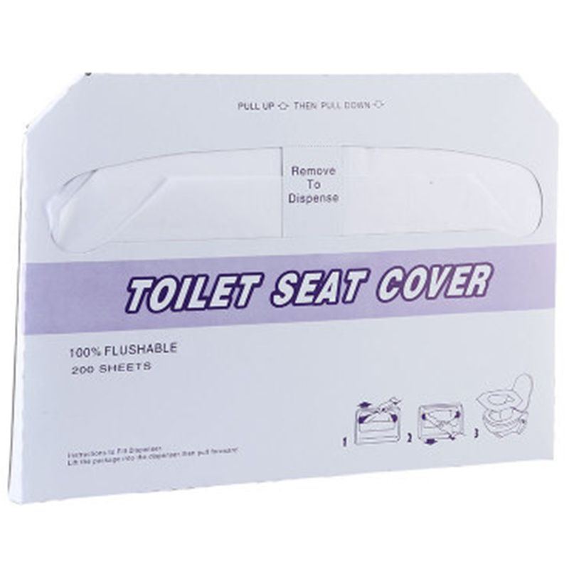 600PCS Soluble Water Disposable Toilet Pad, Wood Pulp Toilet Seat, Disposable Toilet Paper