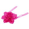 1Pc Classical Peony Flower Window Curtain Strap Buckle Holder Drape Tiebk Rope