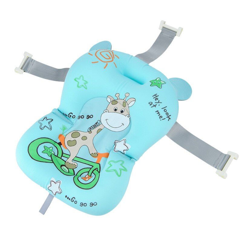 Newborn Baby Bath Mat Net Pocket Tub Bathtub Bracket Floating Pad Bed Non-slip Can Sit and Lie shower newborn products bath