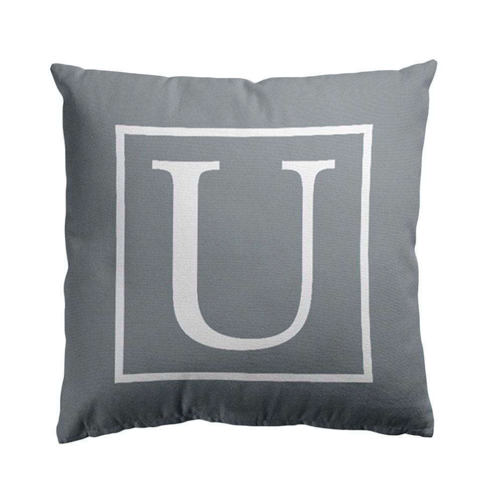 45x45cm English Letter Print Pillow Cover Case Cushion Home Sofa Bed Car Decor
