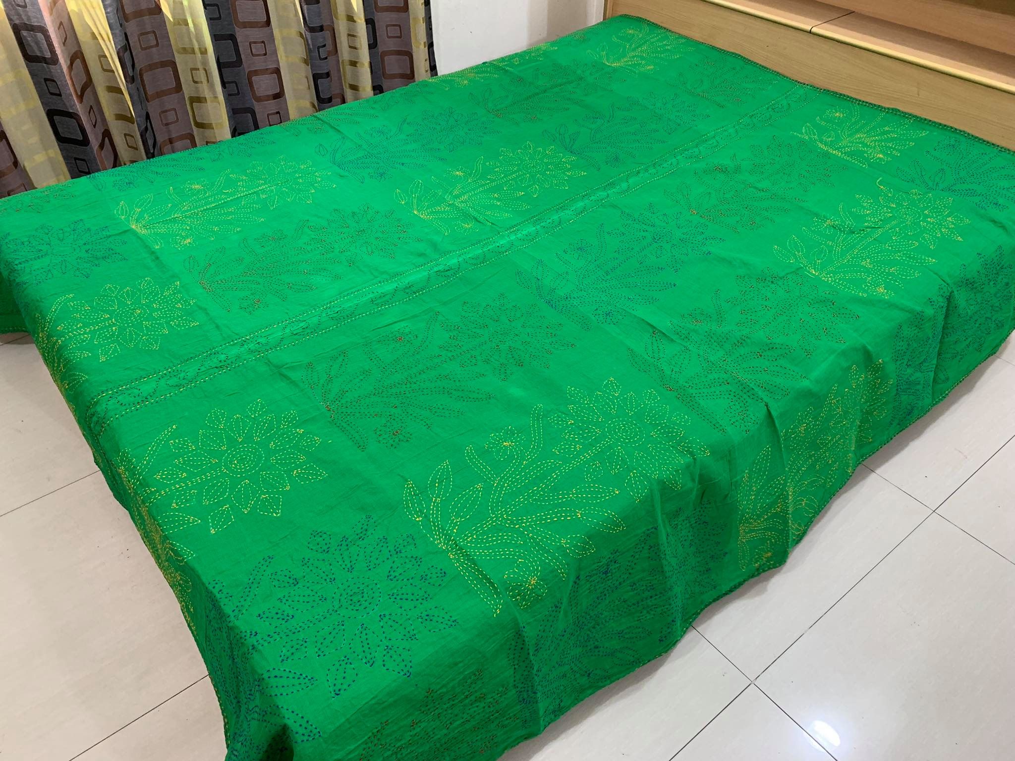 Hand Made Cotton Nakshi Kantha  - Multi Color