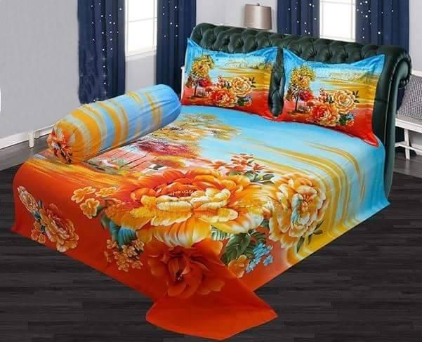 Exclusive Double Size Cotton Bed Sheet