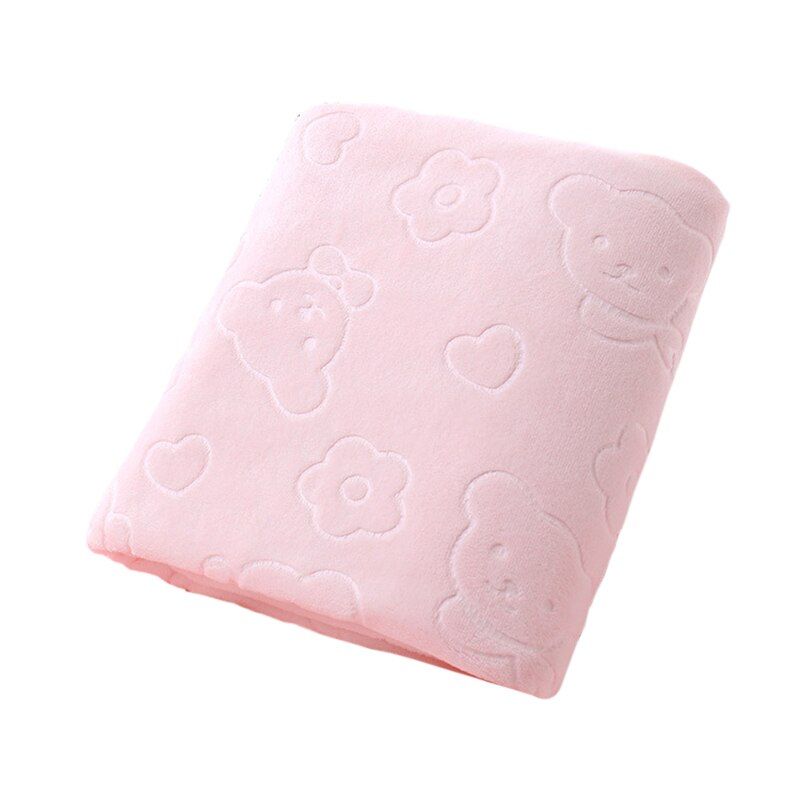 30*70cm Hand Face Towel for Kitchen Small Bear Jacquard Face Towels Purple Solid Color Cleaning Car Kitchen Towels Z30