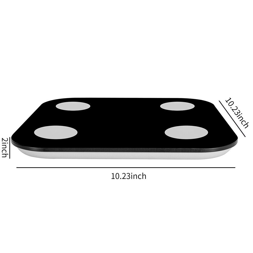 Bluetooth Scale Smart Body Fat Scale Portable LCD Display Digital Weight Scale Household Small   Electronic Scale