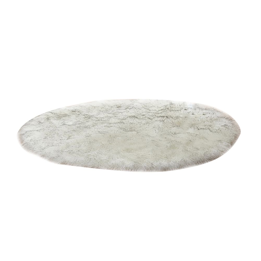 Soft Acrylic Fiber Round Mat Carpet Bedroom Living Room Floor Dressing Table Rug