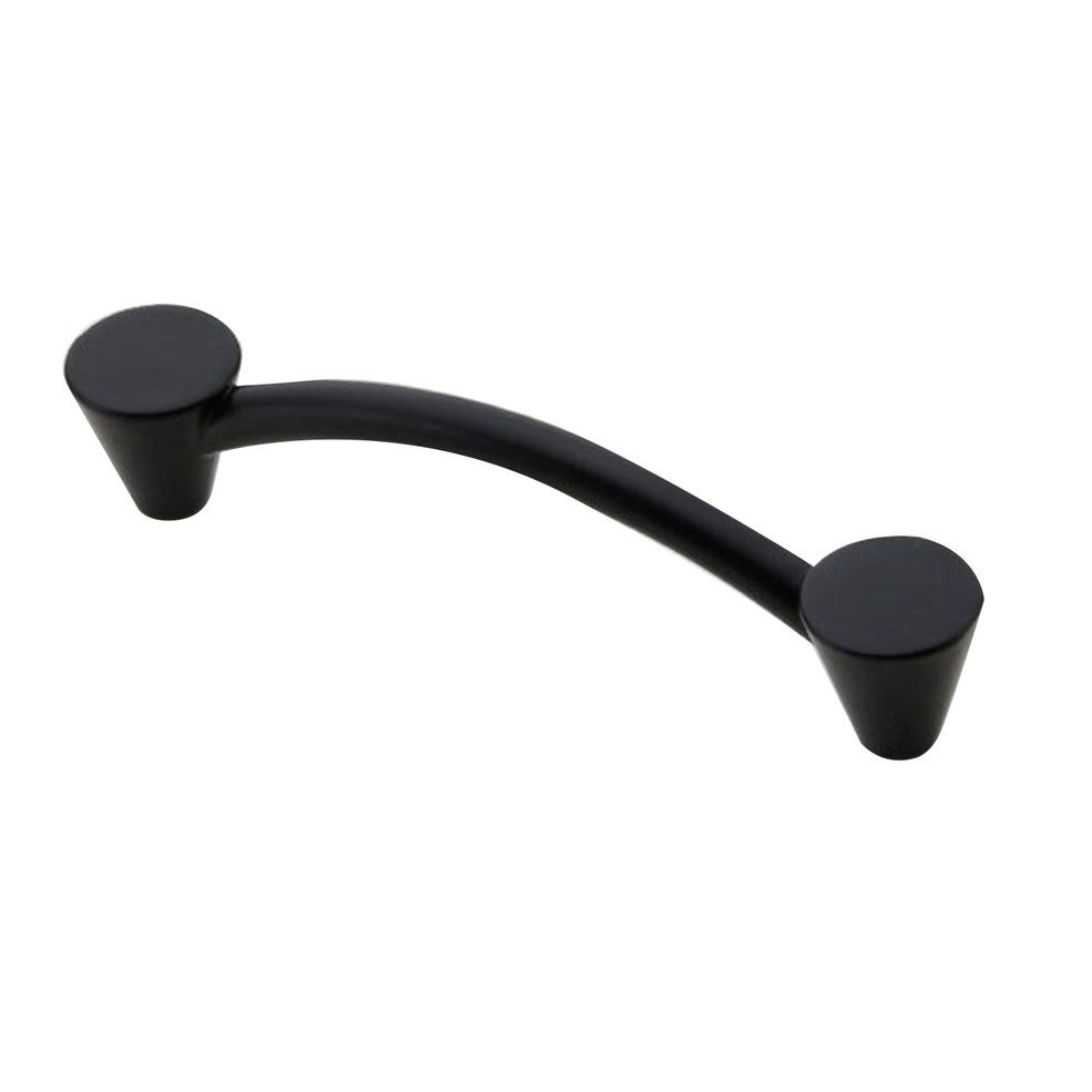 Black Door Handles Wardrobe Drawer Pull Kitchen Cabinet Knobs Handles