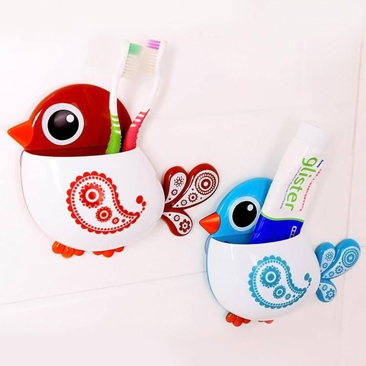 Bird Toothbrush Holder
