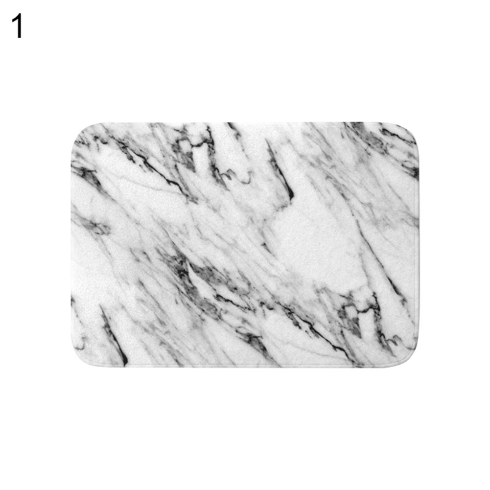Marble Flower Kiss Moon Carpet Bedroom Kitchen Anti-Slip Doormat Home Decor