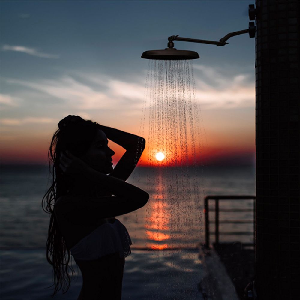 Shower Arm Extension with Lock Joints 11 Inch Adjustable Height Angle Shower Arm Polished Chrome Brass Shower Head Extension Arm for Handheld Showerhead Rainfall Shower Head