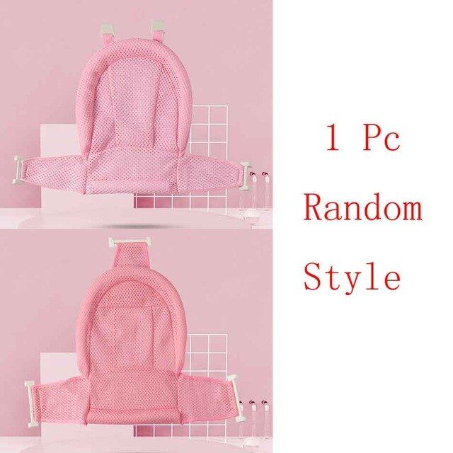 Newborn Baby Folding Bath Tub Cute Portable Baby Shower Tub Pad Non-Slip Bathtub Mat Newborn Portable Bath Tools Gift For Infant