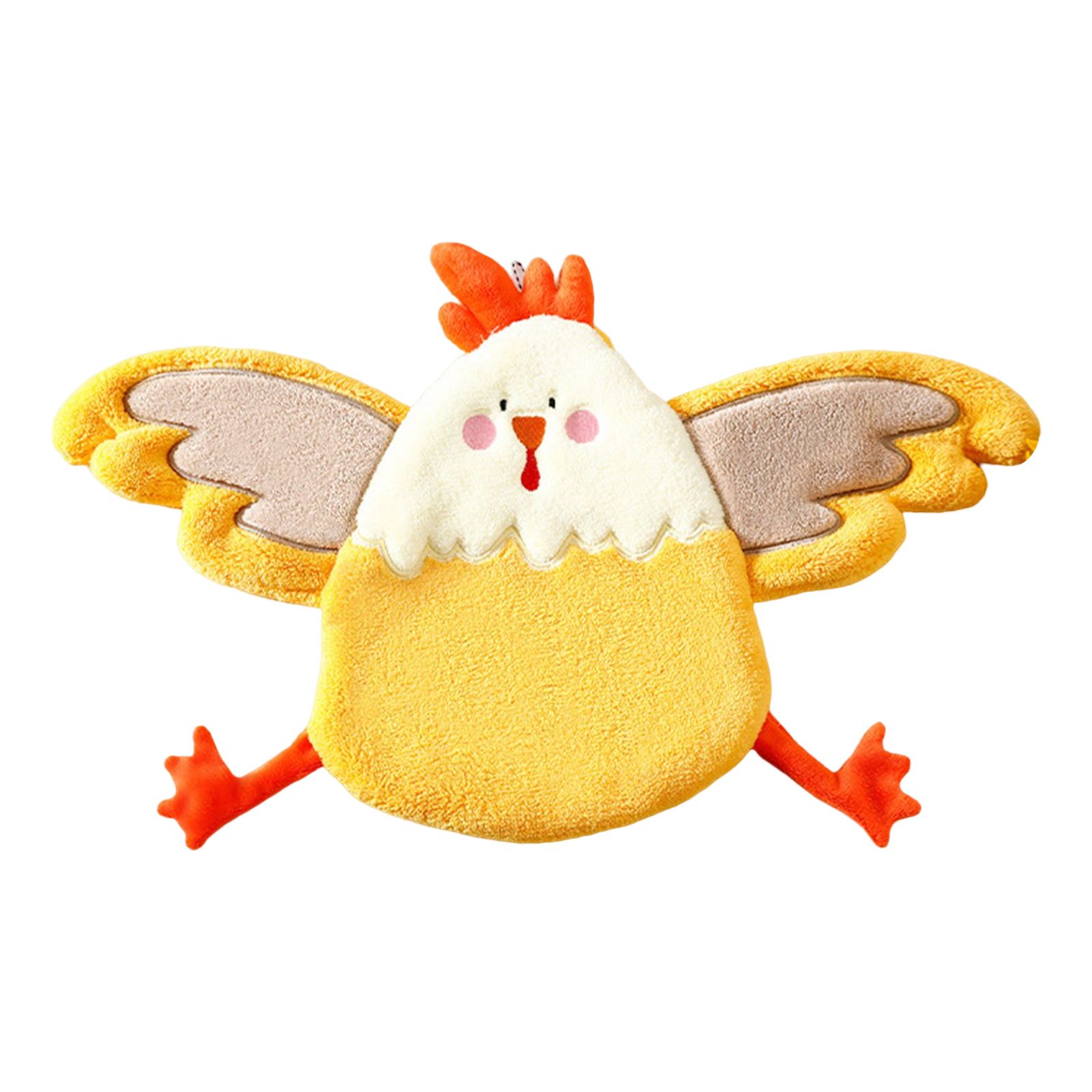 Skymountain Hand Towel Lanyard Design Adorable Appearance Hang Chicken Bath Towel