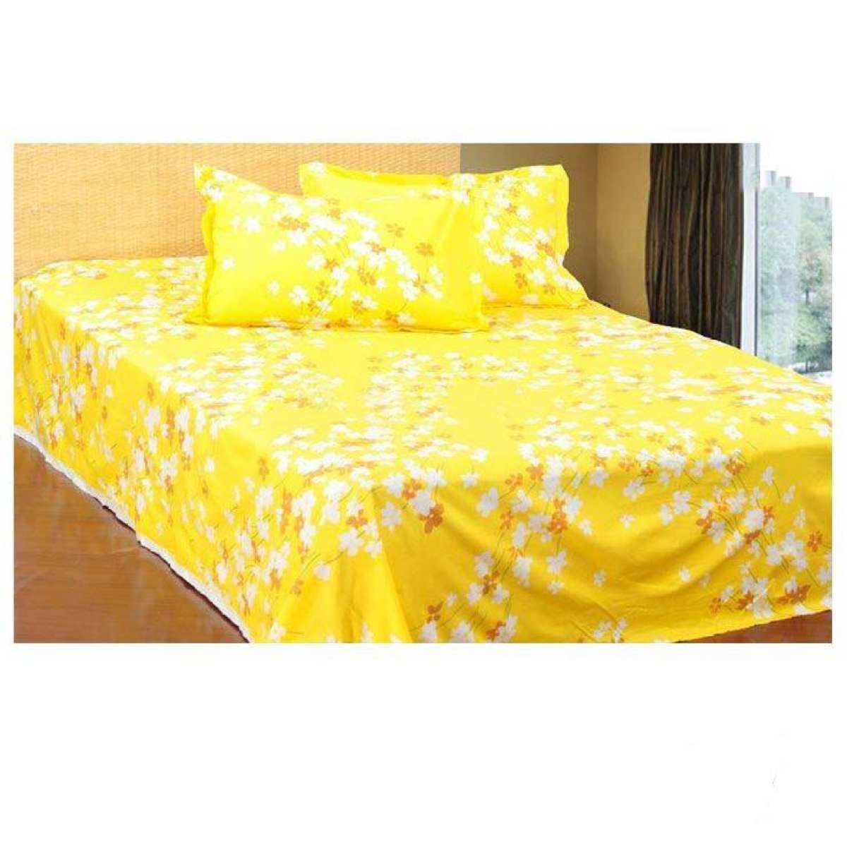 King Size 100% Cotton Bed Sheet From T-20 Shop