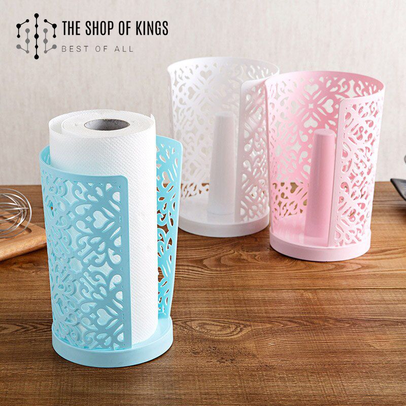 Decorating Fancy Tissue Paper Roll Holder multicolor 1 pcs