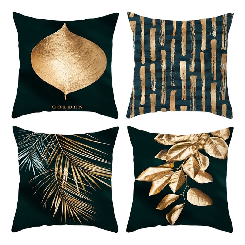 4Pcs  Geometric Pillow Case 45X45cm Pillowcase for Chair Sofa Decorative Cushion Cover